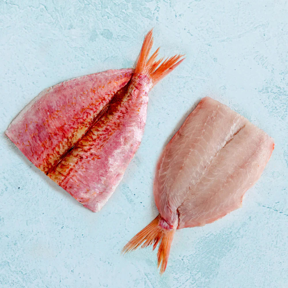 Wild British Butterflied Red Mullet Fillets - 2 pack