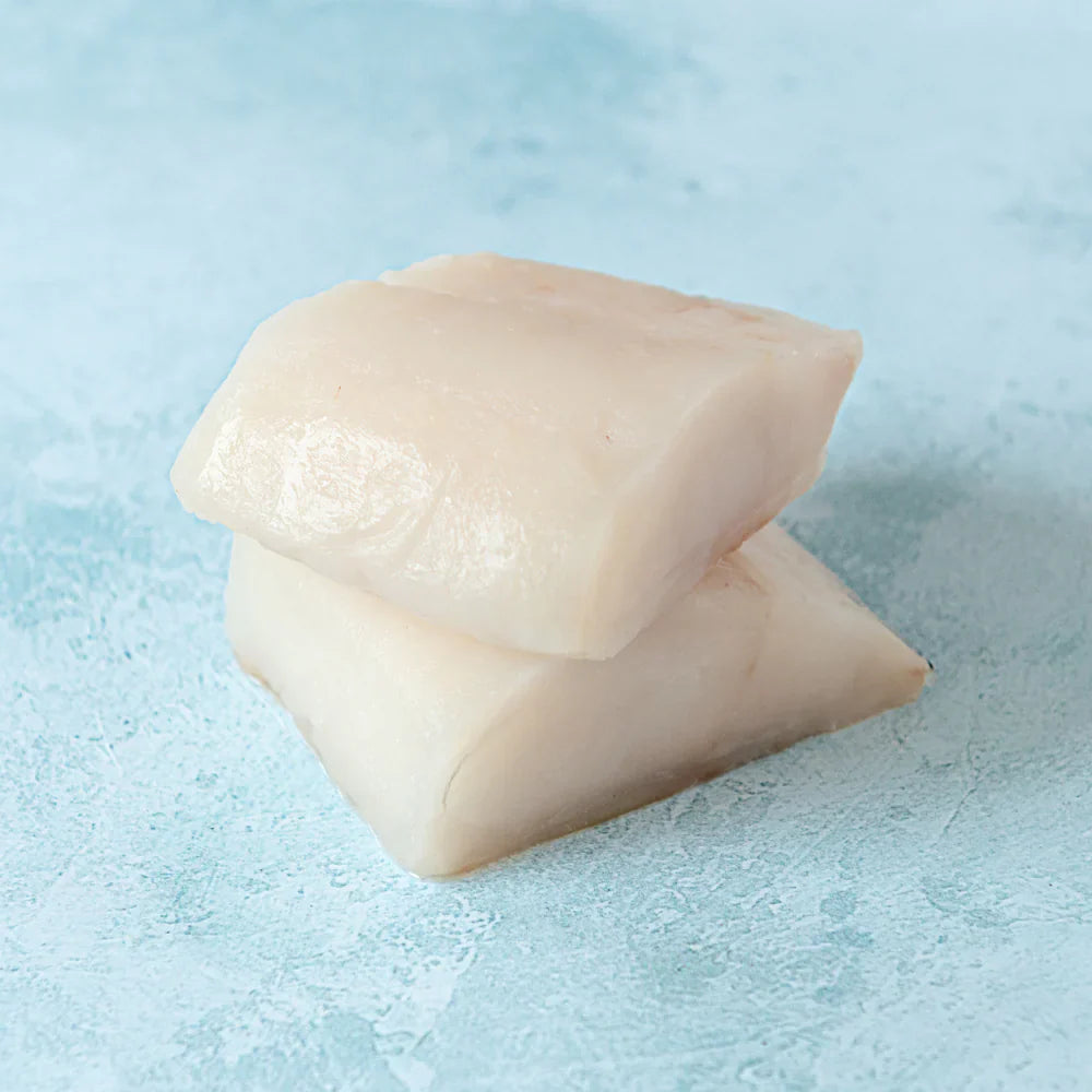Skinless Atlantic Cod Steaks - Frozen At Sea - Best Quality