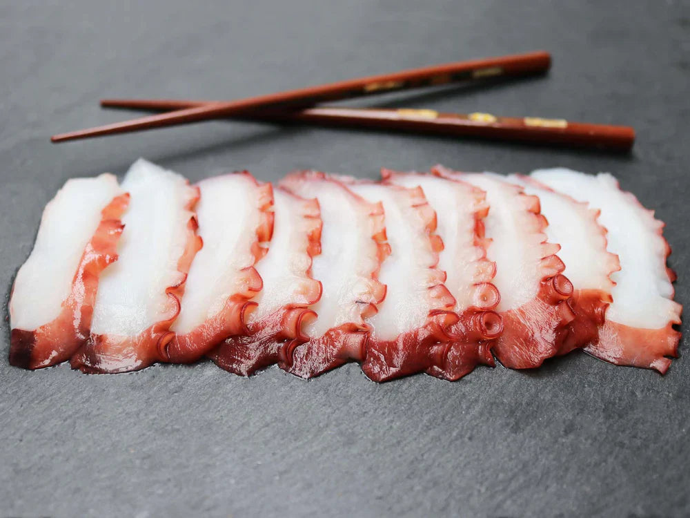 Tako - Sliced Octopus Sashimi Slices