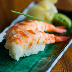 Ebi – Kokte sommerfuglreker (sushireker)