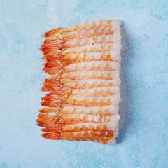 Ebi – Kokte sommerfuglreker (sushireker)