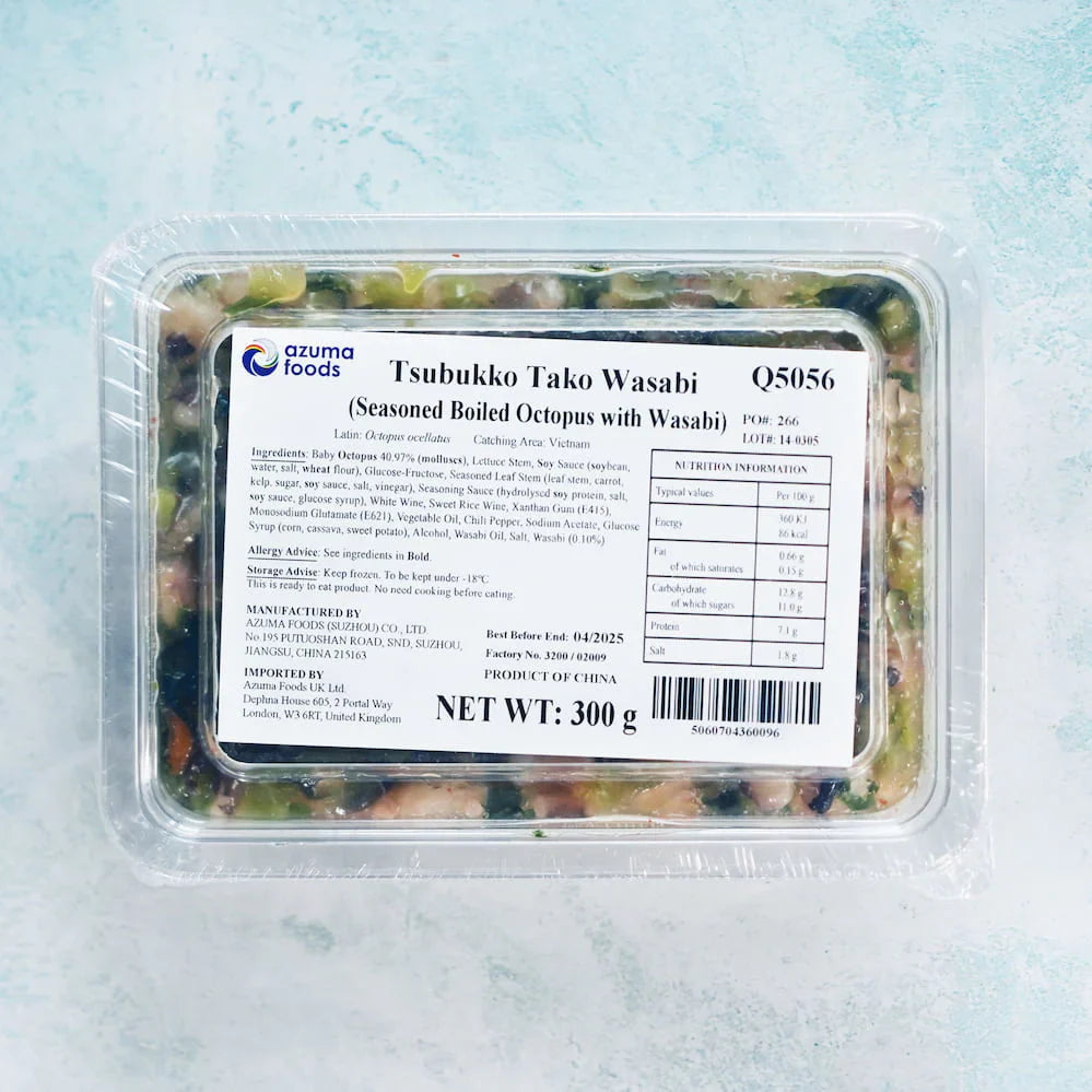 Octopus & Wasabi Salad