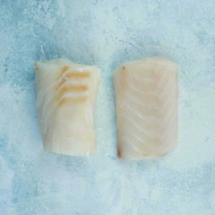 Skinless Atlantic Cod Steaks - Frozen At Sea - Best Quality