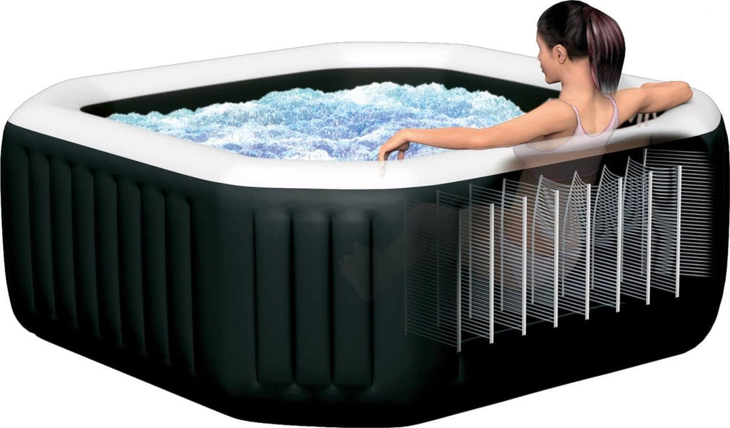 Intex PureSpa Octagon Jet & Bubble eau salée