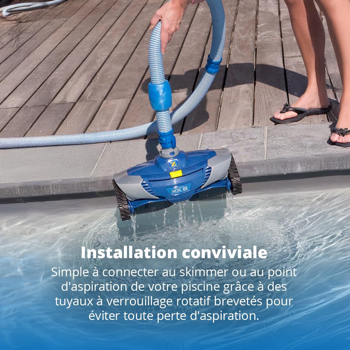 Zodiac MX8 Robot de Piscine hydraulique