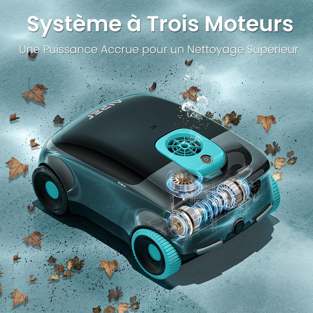 AIPER Scuba E1 Robot de Piscine sans fil