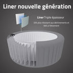 Spa Gonflable Bestway Lay-Z-Spa Baja AirJet 2 à 4 Places