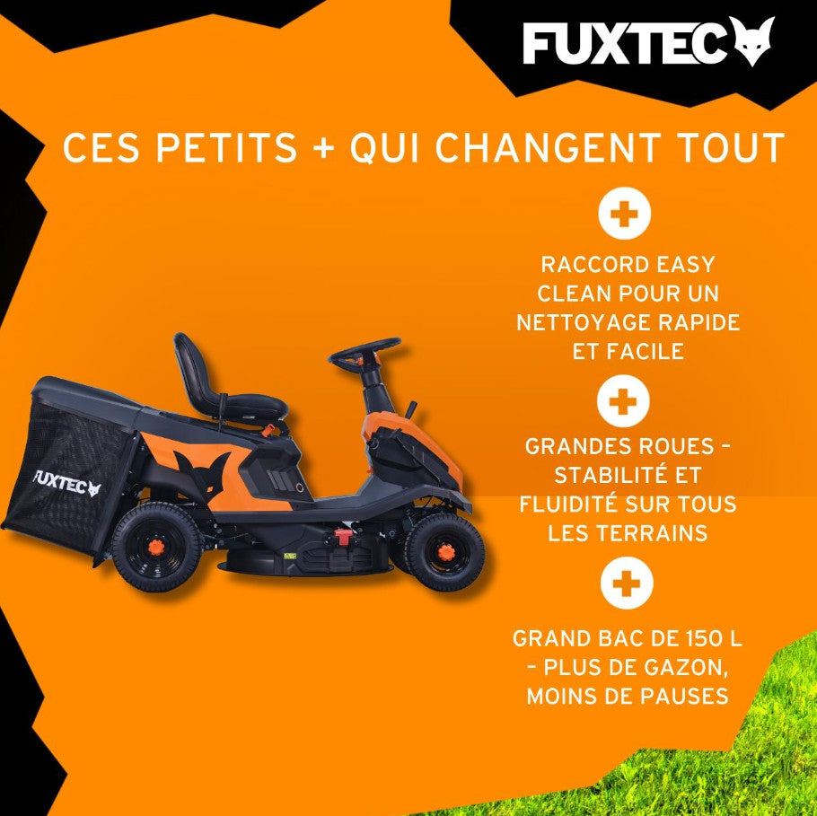 Tondeuse autoportée FUXTEC FX-RMR66