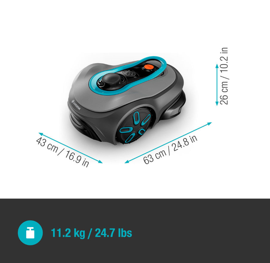 Robot tondeuse Gardena Smart Sileno Free 900 m²