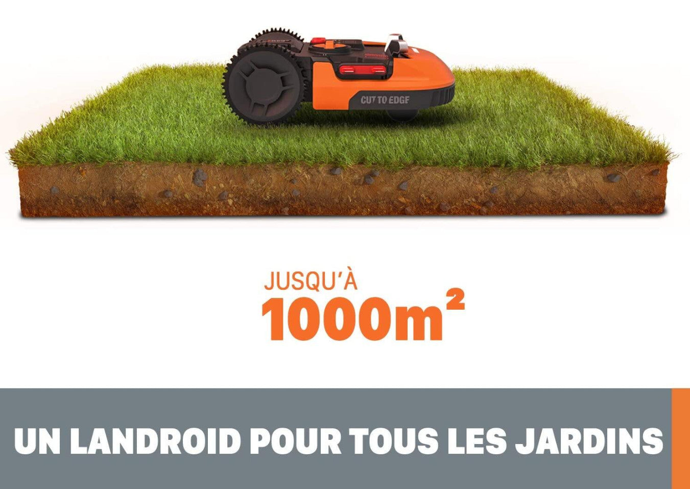 Robot tondeuse connecté WORX Landroid PLUS WR147E.1