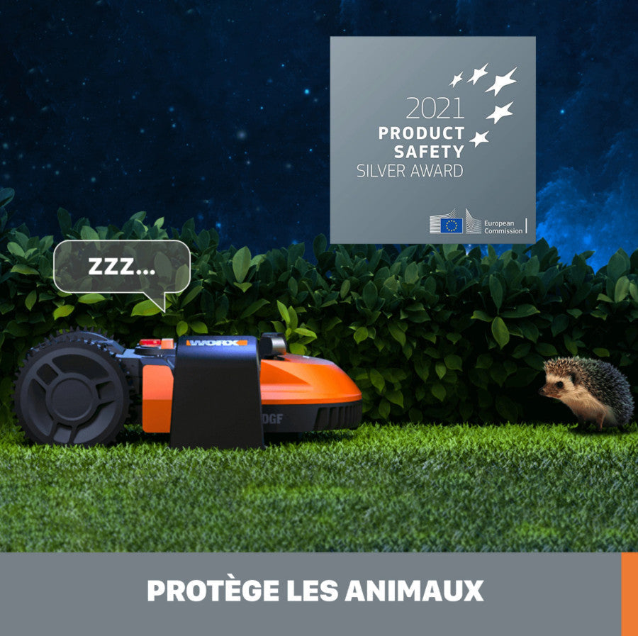 Robot tondeuse WORX Landroid WR155E – Jusqu’à 2000 m²