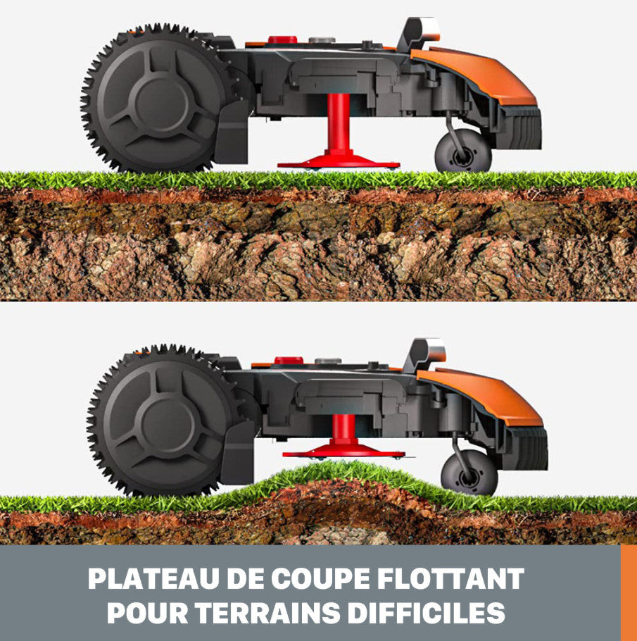 Robot tondeuse connecté WORX Landroid PLUS WR147E.1