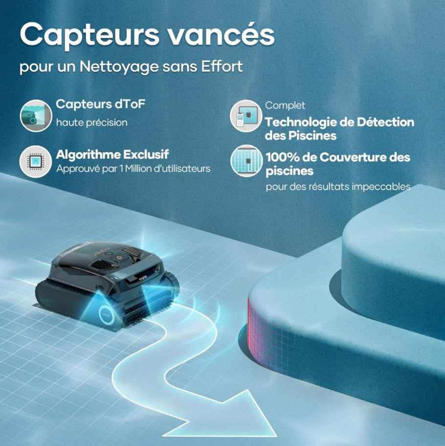 Robot piscine AIPER Scuba X1 – Sans fil